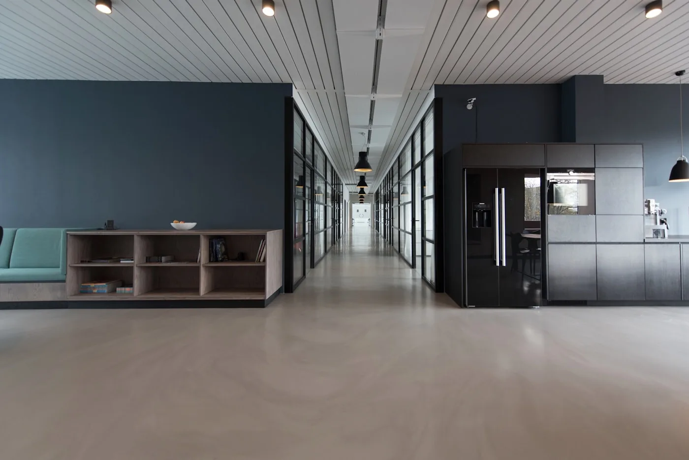 Business operations and corporate workspace visual